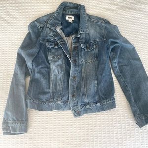 Paige Aveline denim jacket Alamar distressed size XL